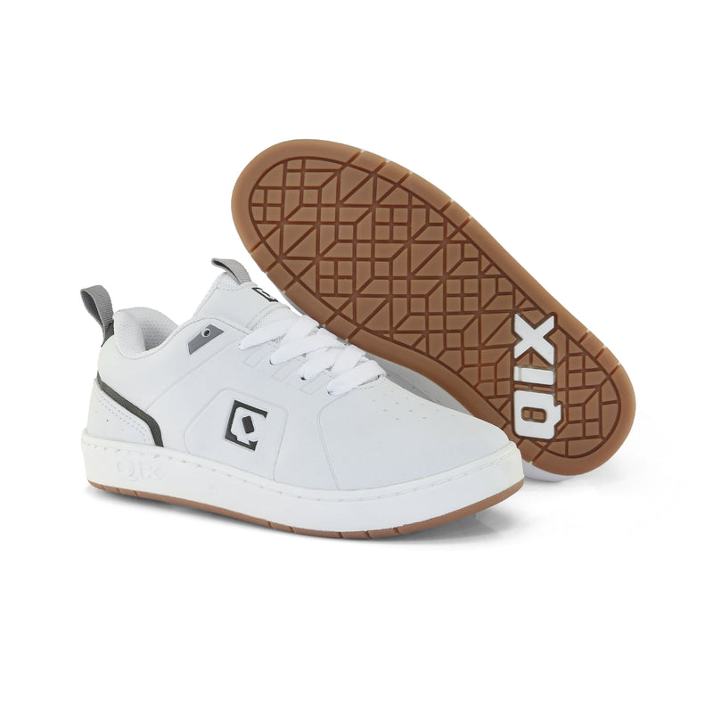 Tênis Infantil QIX Smash Branco e Preto