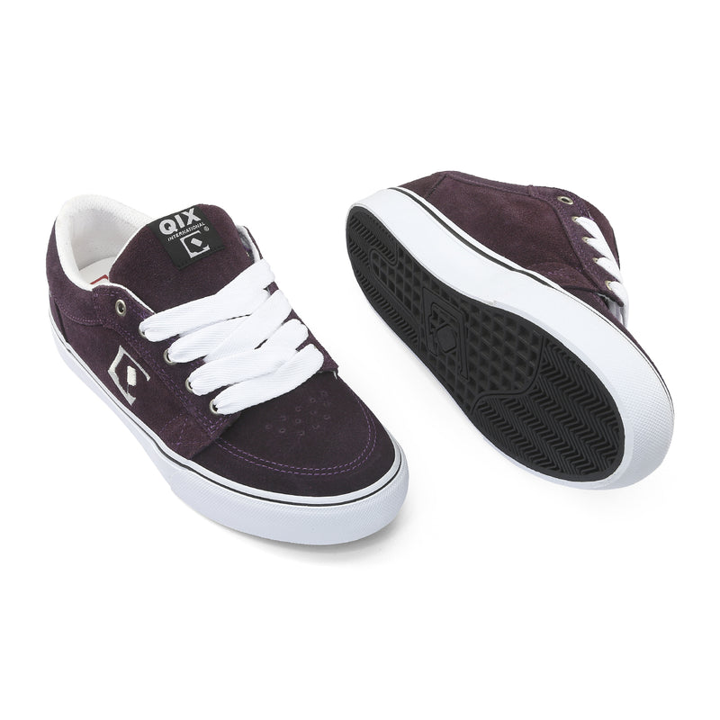 Tênis QIX 93 Ninety Three Vulcan 07 Uva e Branco