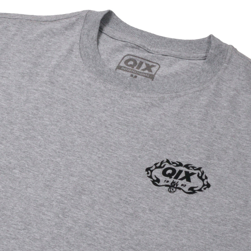 CAMISETA QIX FIRE SKATE BOARDS MESCLA