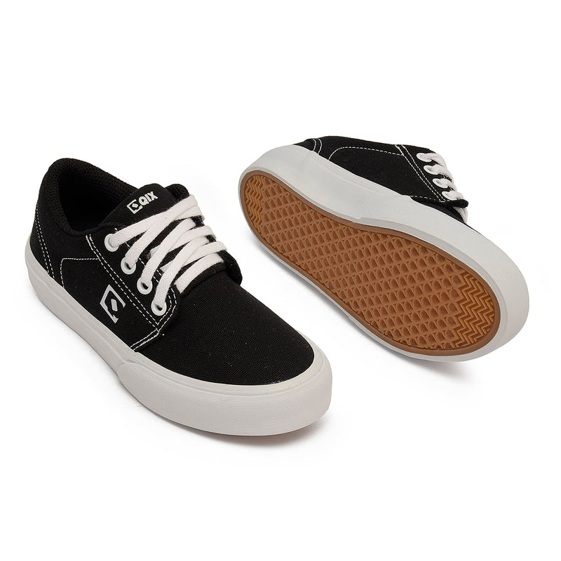 Tênis infantil Qix Combat 3 Preto e Branco