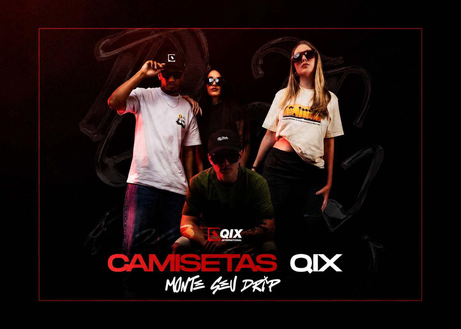 3 CAMISETAS QIX BASIC POR 199,90